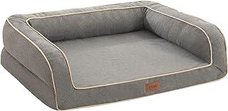 EMME Orthopedic Dog Sofa Bed with Egg Foam Mattress and Removable Linen Cover