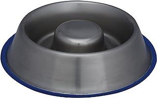 Indipets Slow Feed Stainless Steel Dog Bowl Small