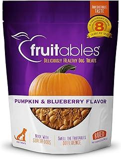 Fruitables Baked Dog Treat Pumpkin and Blueberry