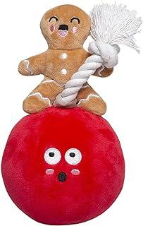Pearhead Holiday Wrecking Bauble Dog Toy