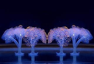 Saim Glowing Effect Artificial Coral Plant for Fish Tank Decor Aquarium Ornament