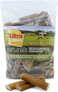 Ultra Chewy Dog Treats, Beef Bullies Stick 2″-5″, Made in Brazil