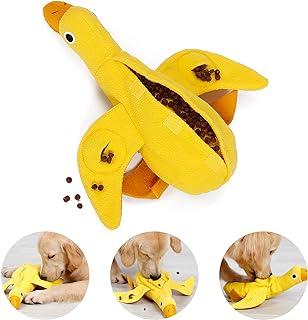 PEDOMUS Plush Dog Toy with Duck Shape
