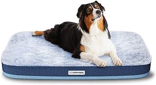 ERPIMA Orthopedic Memory Foam Dog Bed for Crate with Waterproof Liner & Removable Washed Cover