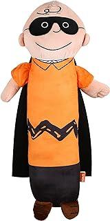 Charlie Brown Halloween Bobo Body Plush Figure Dog Toy with Squeaker