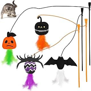 Lepawit Halloween Cat Wand Toys