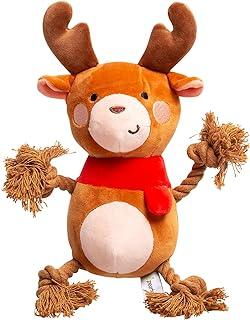 Pearhead Holiday Reindeer Dog Toy