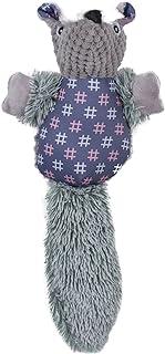 Soft Crinkle Dog Toy with Squeaker and Paper