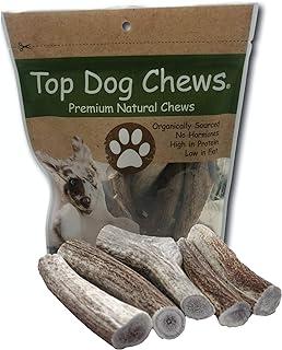 Top Dog Chews Premium Large Thick Elk Antler 5 Pack