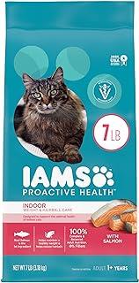 Iams Proactive Health Adult Indoor Weight & Hairball Care Dry Cat Food with Salmon