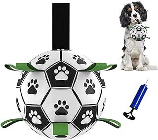 TIRTI Upgrade Dog Soccer Ball with Grab Tabs