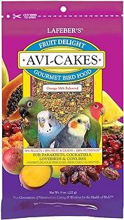 Lafeber Fruit Delight Avi-Cakes Pet Bird Food