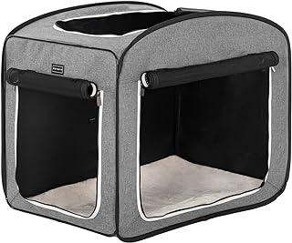 Petsfit Travel Crate for Medium Dog with Soft Cushion and Carrying Case