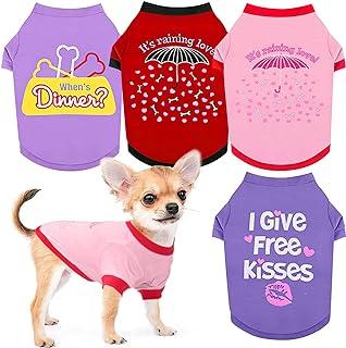Small Dog Clothes Outfit,Summer Tiny Puppy Shirt for Girl Boy