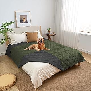 SUNNYTEX Waterproof & Reversible Dog Bed Cover Pet Blanket
