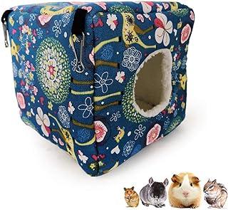 Oncpcare Cube Hamster Cotton Nest, Winter Warm Sugar Glider Bed House