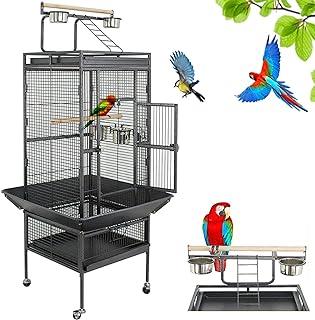 61/68 Inches Large Bird Cage Play Top Parakeet