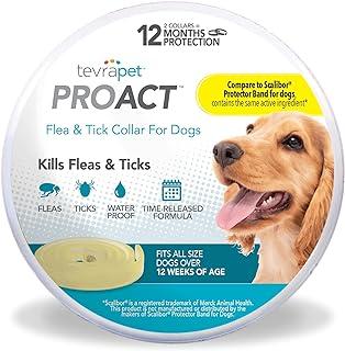 Tevra Pet ProAct Flea and Tick Collar for Dogs