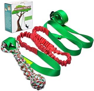 LOOBANI Outdoor Bungee Tug Toy for Small to Large Dogs