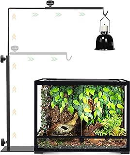 Adjustable 16-27 Inch Heat Lamp Stand Fixture for Terrarium