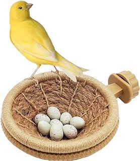 Canary Finch Parrot Weave Hemp Rope Nest4inches