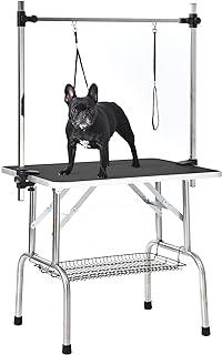 Heavy Duty Stainless Steel Pet Dog Cat Grooming Table with Adjustable Arm
