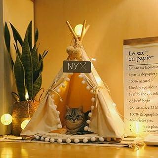 little dove Pet Teepee House Fold Away Cat Bed