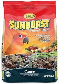 Higgins Sunburst Conure Bird Food, Gourmet Blend