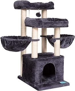 Cat Tree Condo Furniture with Sisal-Covered Scratching Post