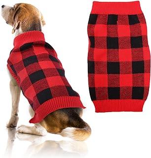 QBLEEV Dog Sweater Vest Turtleneck