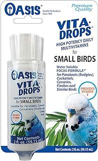 OASIS #80257 Vita drops for small birds, 2-ounce liquid multivitamin