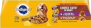 PEDIGREE Choice CUTS IN GRAVY Adult Canned Soft Wet Dog Food Variety Pack