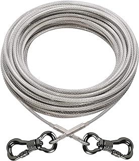 XiaZ Dog Tie Out Run Trolley Cable