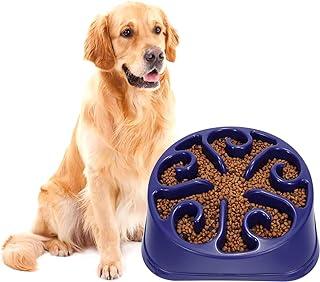 Anti-Gulping Maze Dog Food Bowl Bloat Stop Puzzle