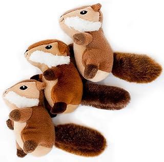 3 Pack Woodland Friends Burrow Interactive Dog Toys