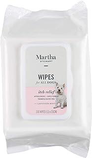 Itch Relief Dog Grooming Wipes, 100 Count