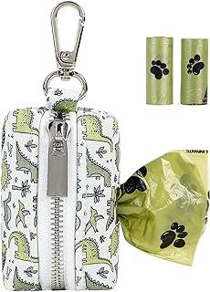 ARING PET Dog Waste Bag Dispenser, Cotton Doggy Poop bags Holders Attach to Any Leashes