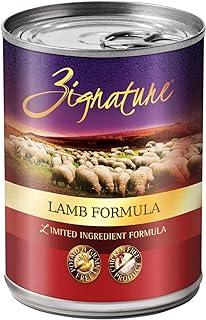 Zignature Grain-Free Lamb Canned Dog Food 13 Ounces Each (12 Pack)