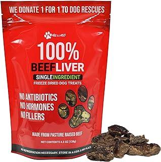 Max and Neo Freeze Dried Beef Liver Dog Treats