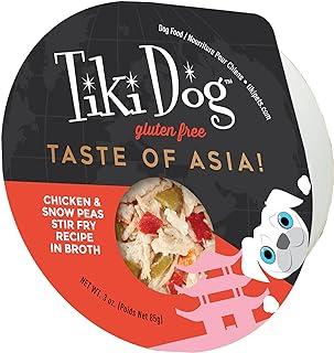 Tiki Dog Taste of The World Gluten Free Meaty Wet Food Asian Chicken Stir Fry