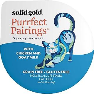 Solid Gold Grain Free Wet Cat Food Pate – Made with Real Chicken