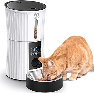 Casfuy Automatic Cat Feeder with Voice Recorder