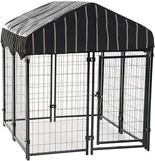 Lucky Dog Pet Resort Kennel with Cover