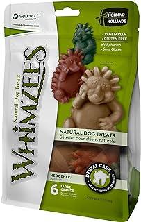 Whimzees 2 Pack of Hedgehog dog treats, 6 Large Each