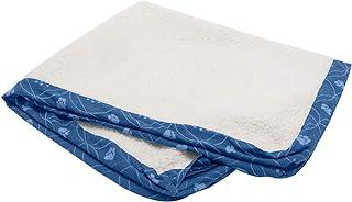 Furhaven Replacement Pet Bed Cover – Classic Cushion Sherpa and Flannel Paw Dcor