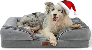Large Orthopedic Dog Bed with Waterproof Foam Sofa and Nonskid Bottom Couch
