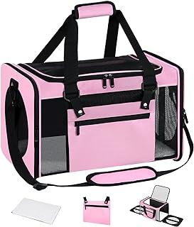 PINPON Soft Pet Carrier Airline Approved Collapsible Travel Cat Carriers
