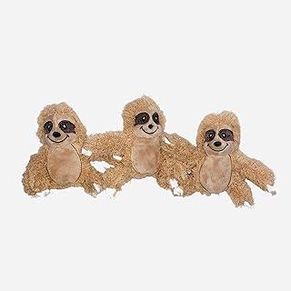 Glow Pups Sloth, Dog Squeaky Toy