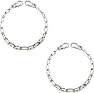 Will’s Family Store 20 inch Stainless Steel Barn Chain with Carabiner for Livestock Gate Latch
