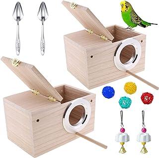 JSLZF Parakeet Nesting Box